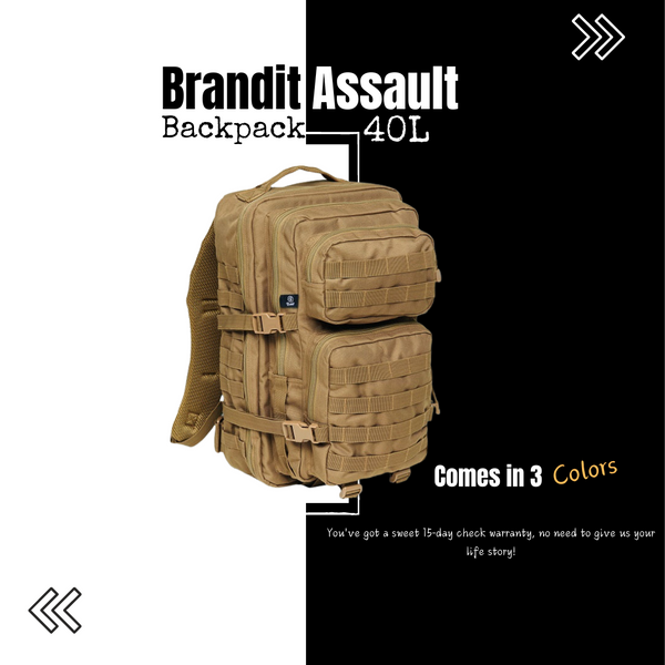Brandit Assault Backpack 40L