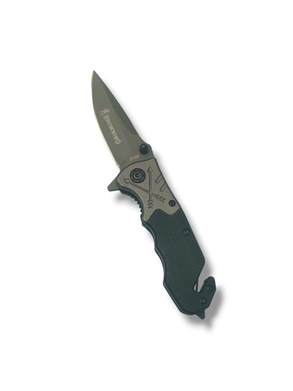 Black Foldable Pocket Knife