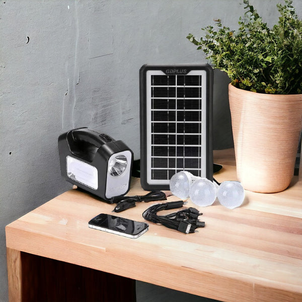 Solar Kit With 3 bulbs