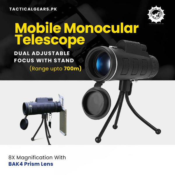 Mobile Monocular Telescope with Stand