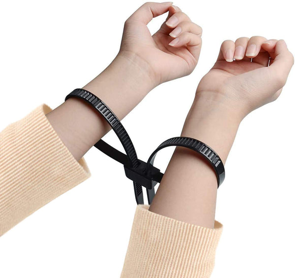 Zip Fastening Disposable Flexible Cuffs
