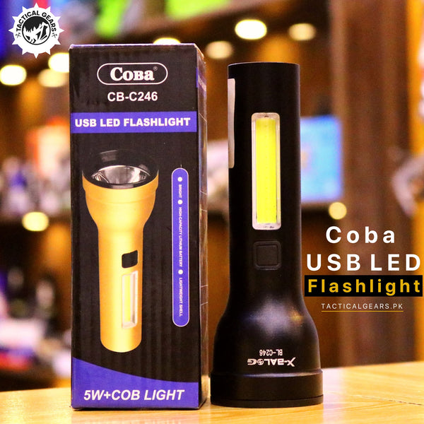Coba USB LED Flashlight