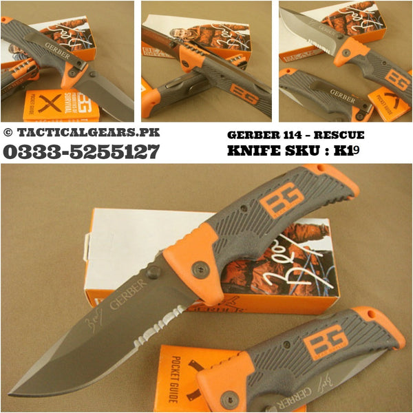 High Quality - Gerber 114 - Rescue Knife