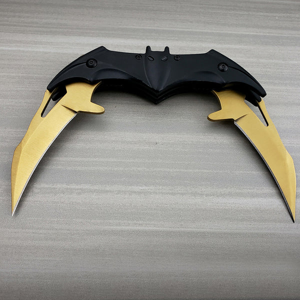 Dark Knight Spring Assisted Dual Batman Tactical Folding Knife