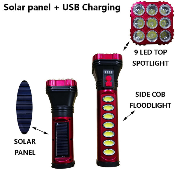 Multifunctional Solar Flashlight