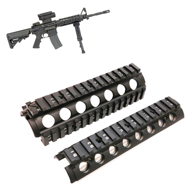 Handguard Quad Rail System for M4 Carbine Rifles