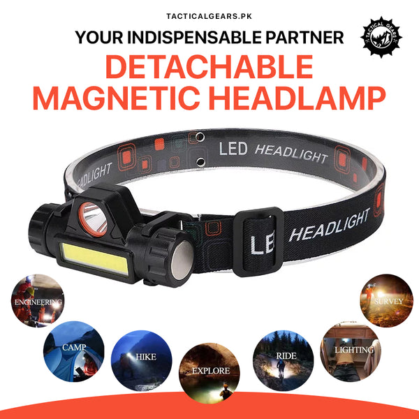 Detachable Magnetic Headlamp