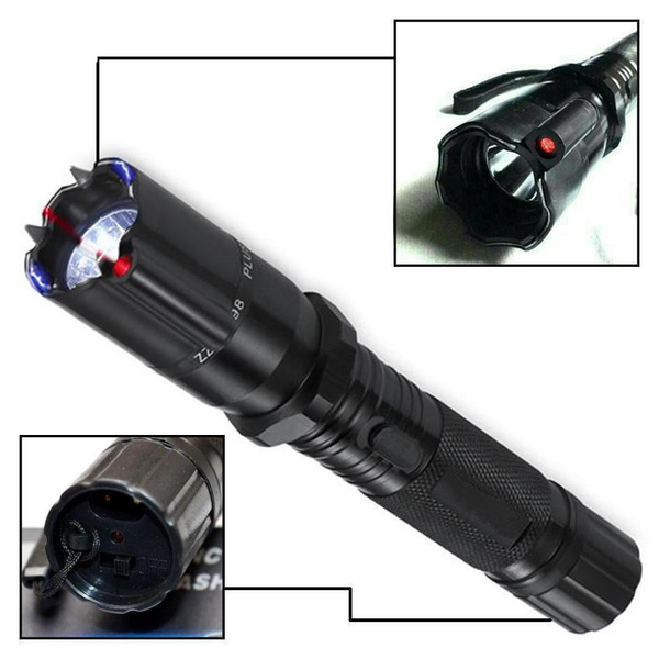 Tactical Police Torch with Taser and Laser Pointer