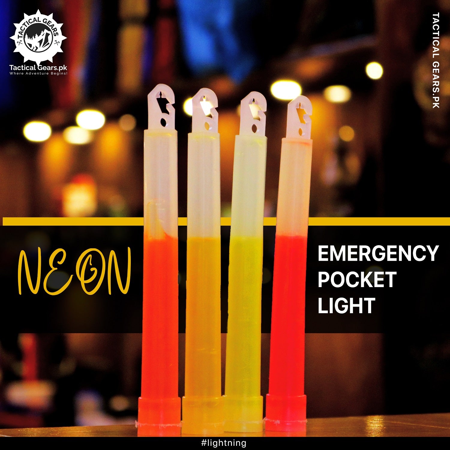 Neon Emergency Light – TacticalGears.pk