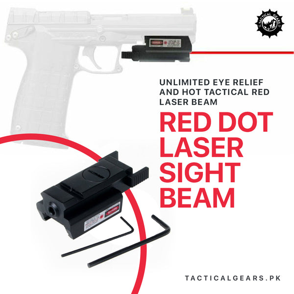 Red Dot Laser Sight Beam