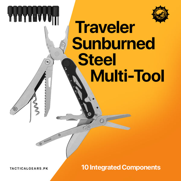 Traveler Sunburned Steel MultiTool
