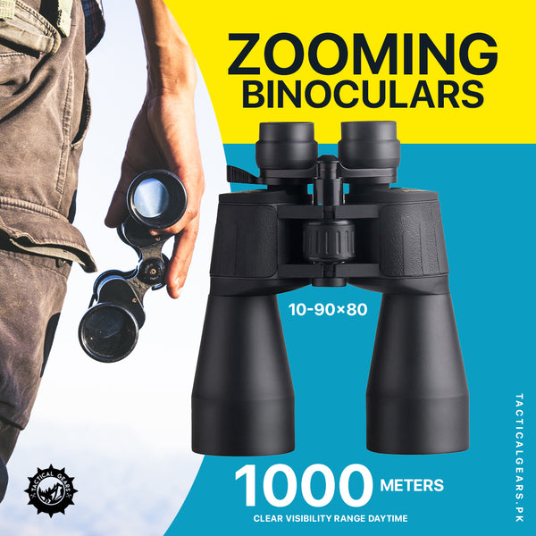 10-90x80 HD Zooming Binoculars