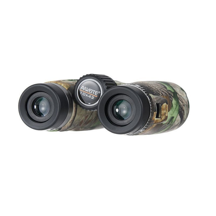 Camo-patterned 10x42 Yuko Binoculars with high magnification for outdoor adventures