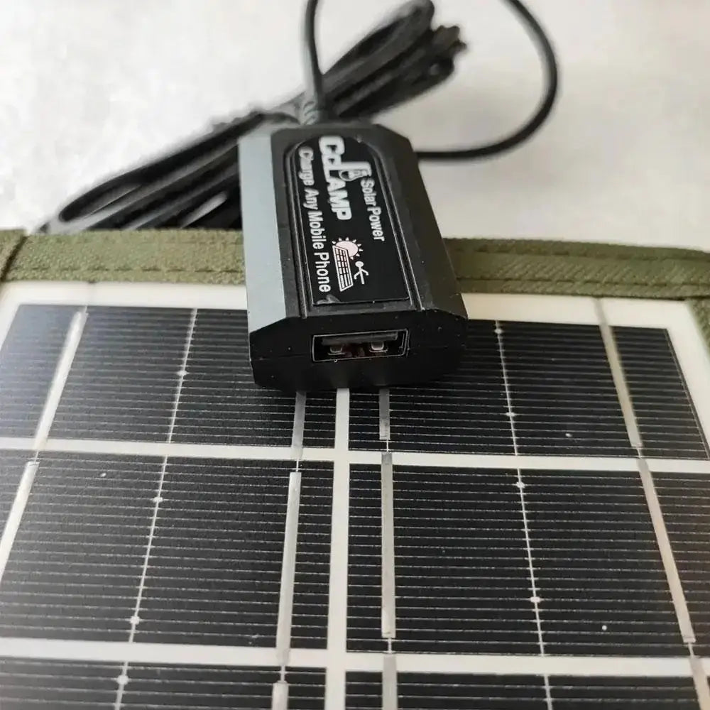 Portable Solar Panels Charger for mobile phones with efficient solar panels for outdoor use