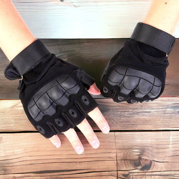 Tactical Protective Half Finger Gloves
