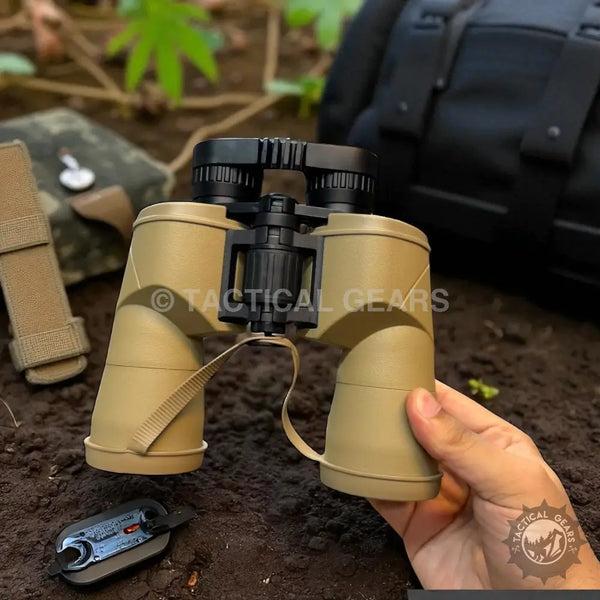 12X50 FMC Coated Green Lens Binocular