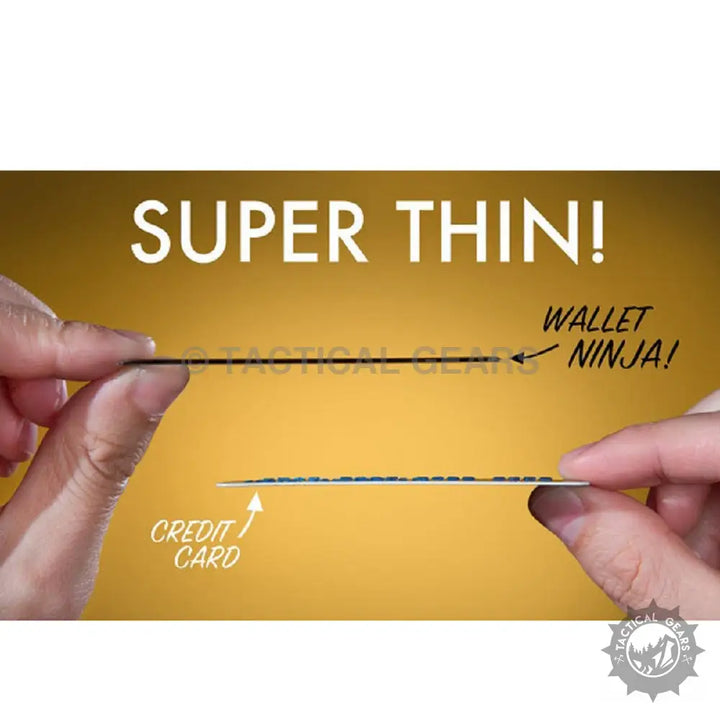 Wallet Ninja 18-in-1 super thin multi-tool the size of a credit card for versatile use