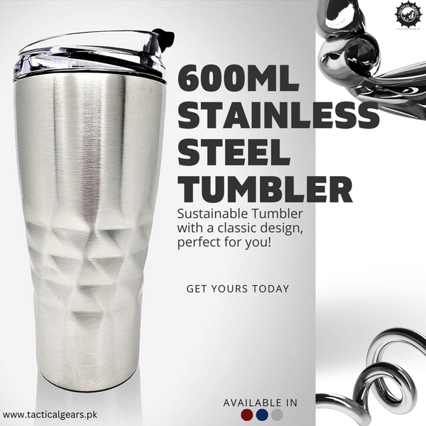 600ml Stainless Steel Tumbler