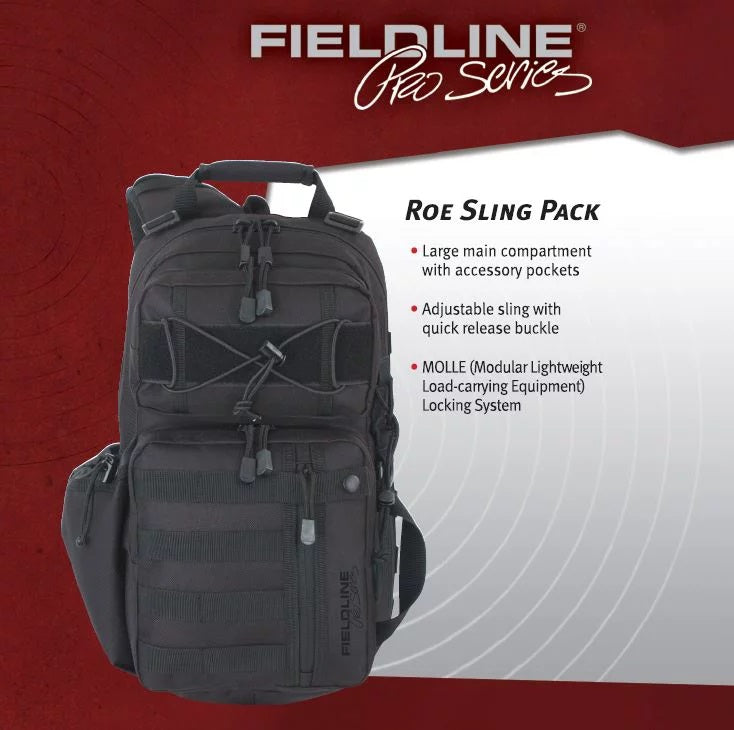 Fieldline pro series roe sling bag shoulder pack shooting range backpack online bag