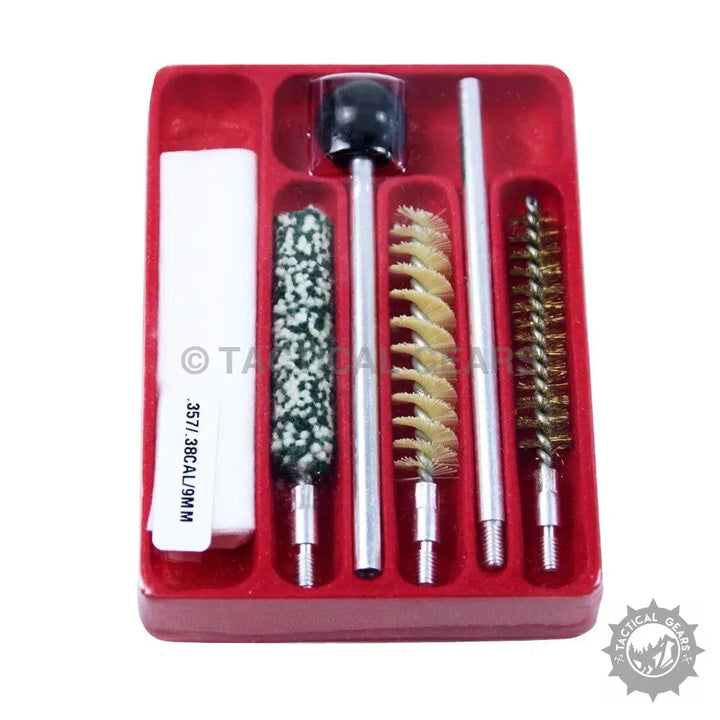 SE Cleaning Kit 6 PC with copper alloy tools for firearm cleaning and maintenance