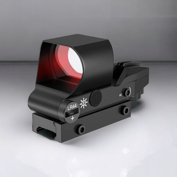 Red Dot Sight Scope With Auto-Off Function-Adjustable 4 Reticles