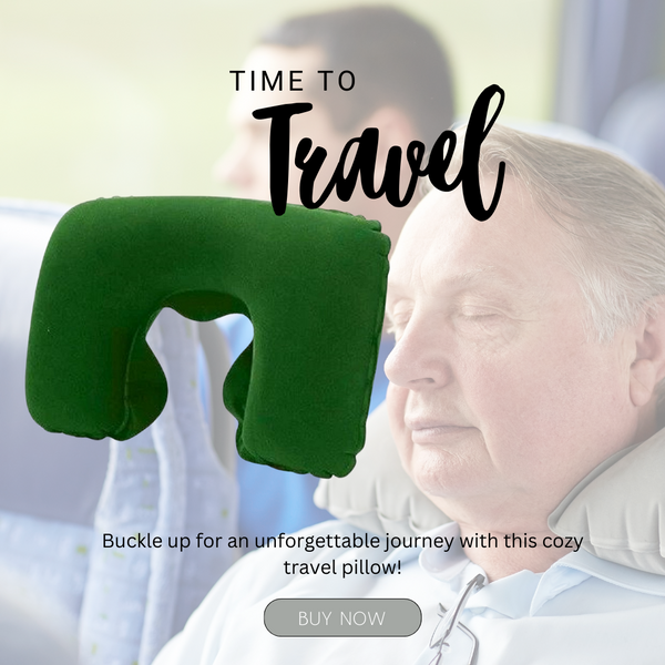 Tourist Inflatable Travel Pillow