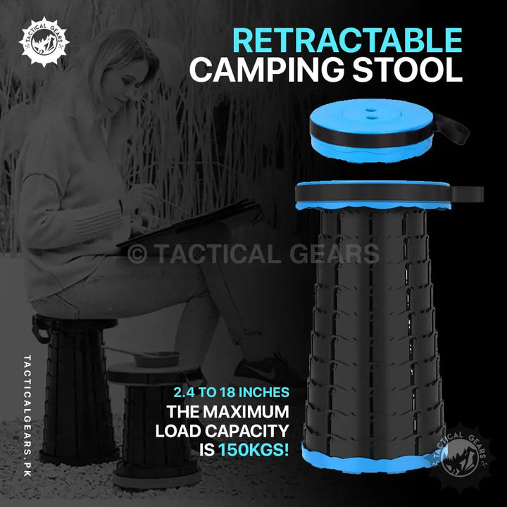Retractable Camping Stool Camping & Hiking