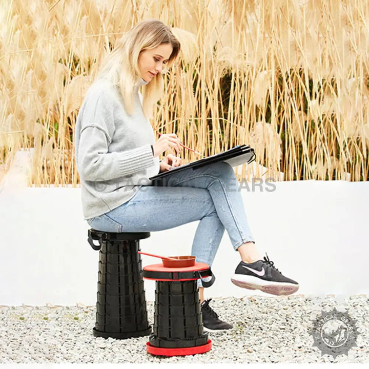 Retractable Camping Stool Camping & Hiking