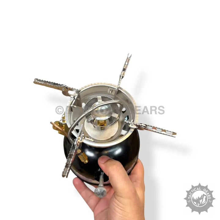 All in One Camping Portable Stove with compact design and built-in fuel canister