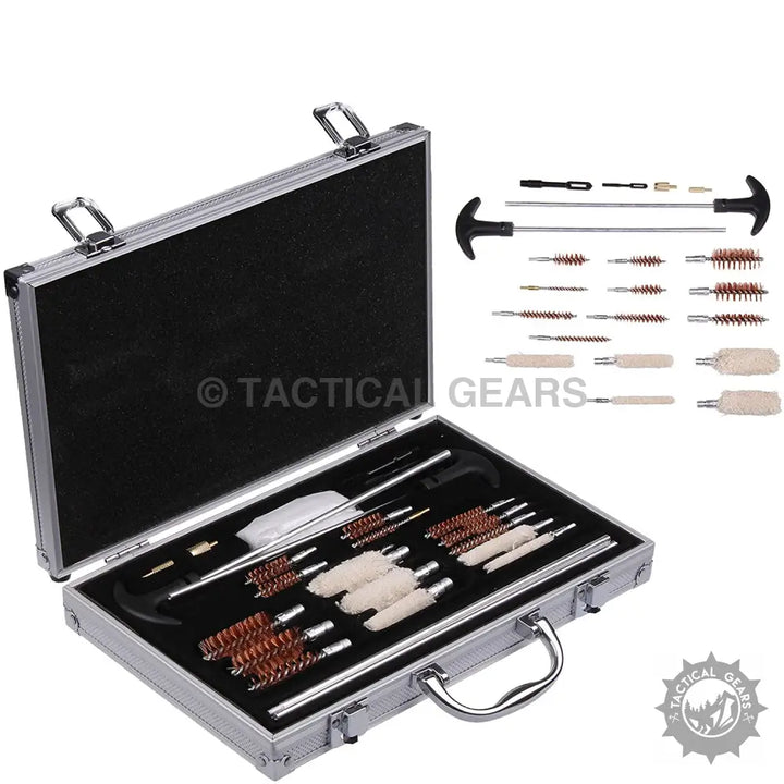 Universal Cleaning Kit with aluminum case including cleaning kit cal brush and cleaning mop