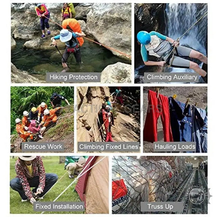 Versatile 35 Meters 4mm Paracord Rope for outdoor activities and tasks