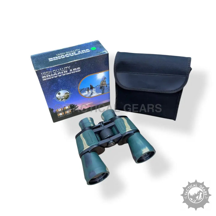 Baigish 60x60 Camo Binocular with Case and Box for outdoor viewing and travel