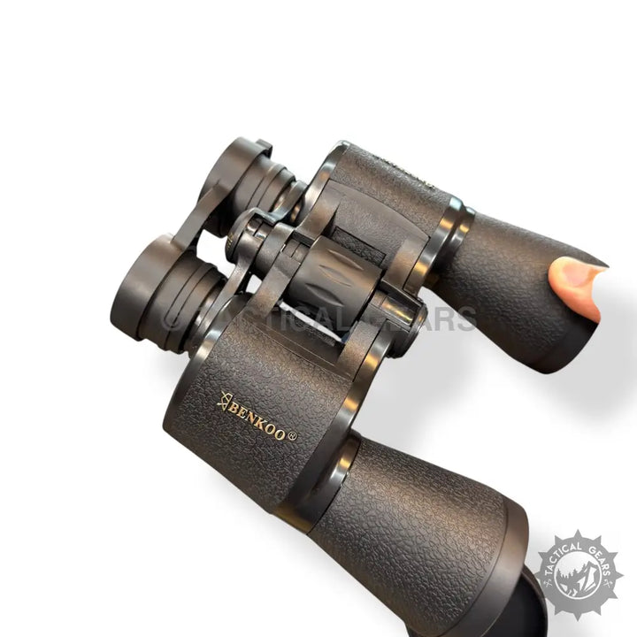 Black Benko 26x50 binoculars with textured grip and adjustable focus for clear viewing