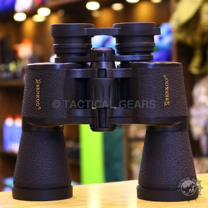 Black Benkoo 26x50 binoculars with textured grip for clear viewing and durability