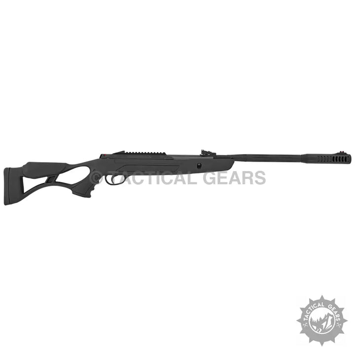 Black HATSUN Single Shot Break Barrel AirTact ED Air Rifle with steel barrel and synthetic stock