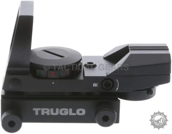Black Truglo Reflex Red Dot Sight for firearms with precise reflex red dot sighting