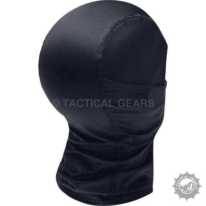 Black balaclava face mask from Tactical Under Armor Hood, ideal ski mask adventure partner