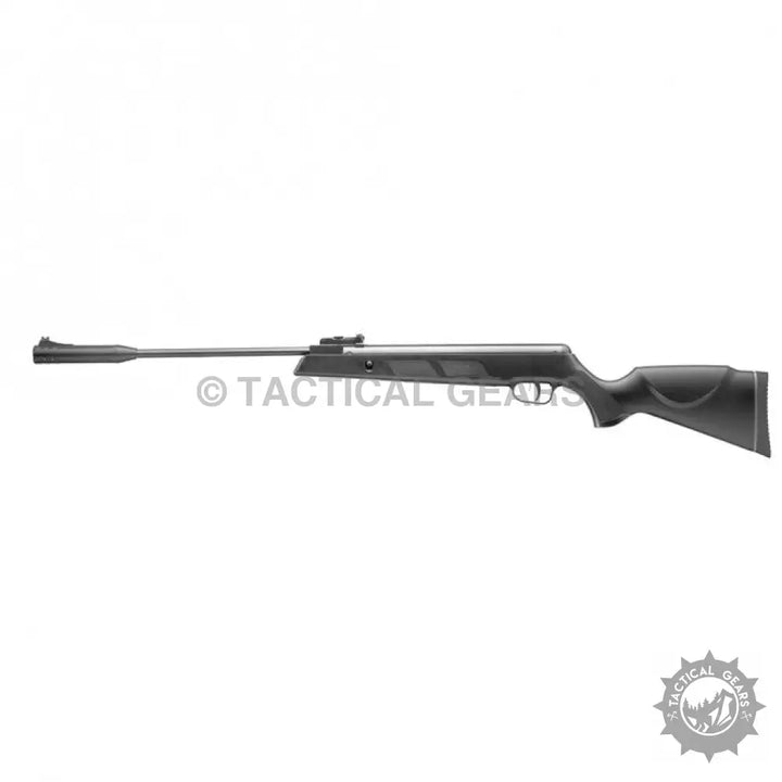 Black Artemis SR 1000 Air Rifle with synthetic stock, ideal piston air rifle for precision shooting