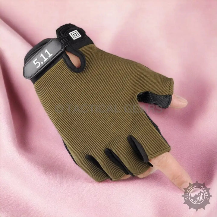 5.11 Half Finger Anti Skid Gloves Wearables