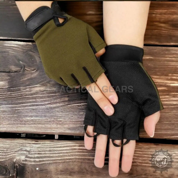 5.11 Half Finger Anti Skid Gloves Wearables