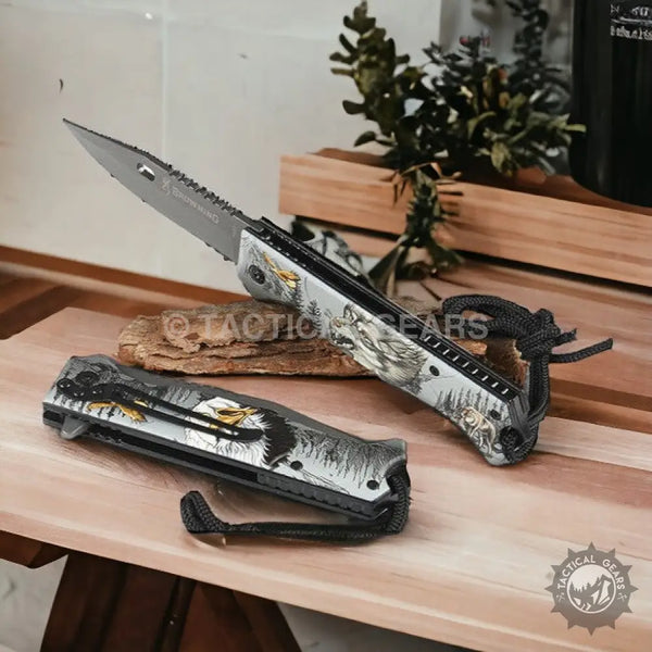 Browning FA47 Quick Opening Folding Survival Knife Knives