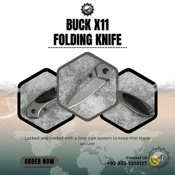 Buck X11 Folding Knife Knives