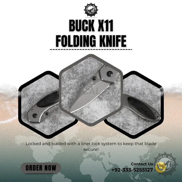 Buck X11 Folding Knife Knives