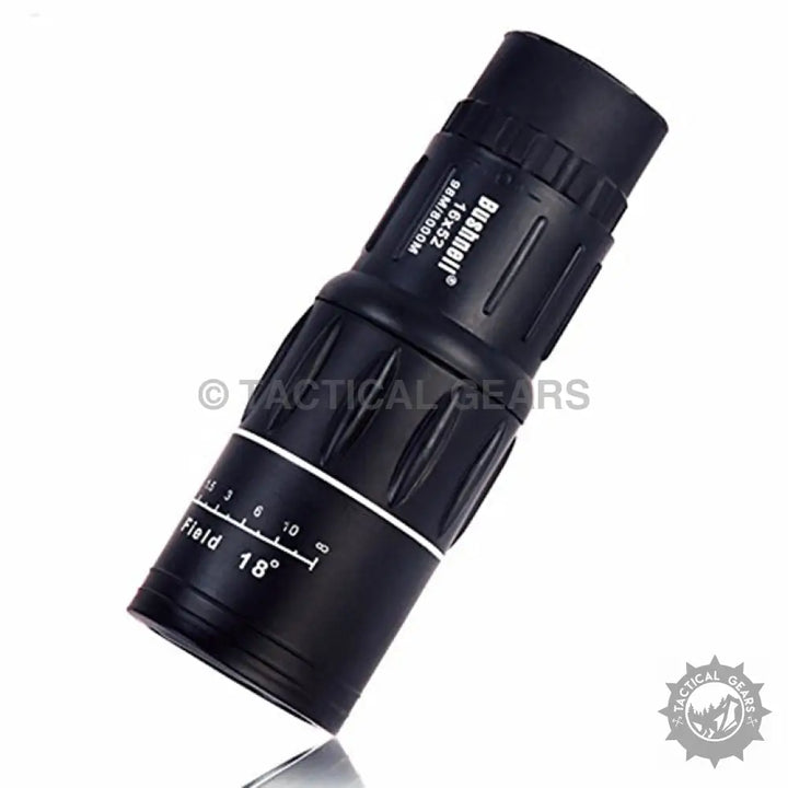 Black Bushnell Anti-Fog Waterproof Monocular with adjustable focus and wide view