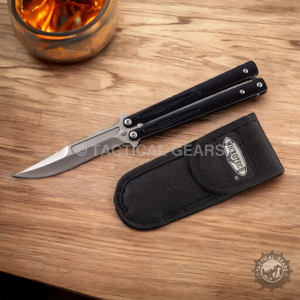 Butterfly Knife Black Knives