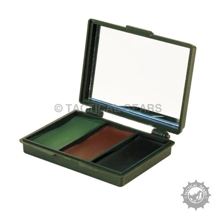 Camo Face Paint with Mirror for military camouflage face paint and concealment