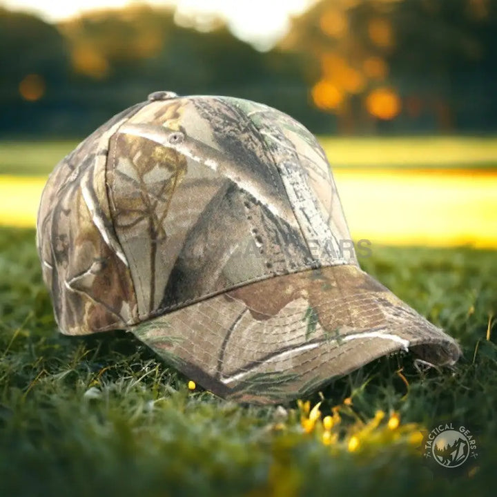 Camouflage baseball cap with visor, stylish Camouflage P Cap for outdoor wear