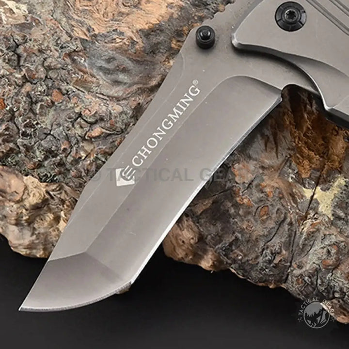 CHONGMING Wood Handle Pocket knife