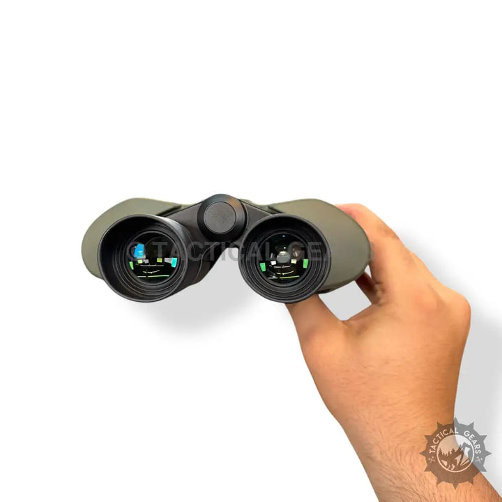 Olive green Comet 10x50DPSI Binoculars with multi-coated lenses for clear viewing