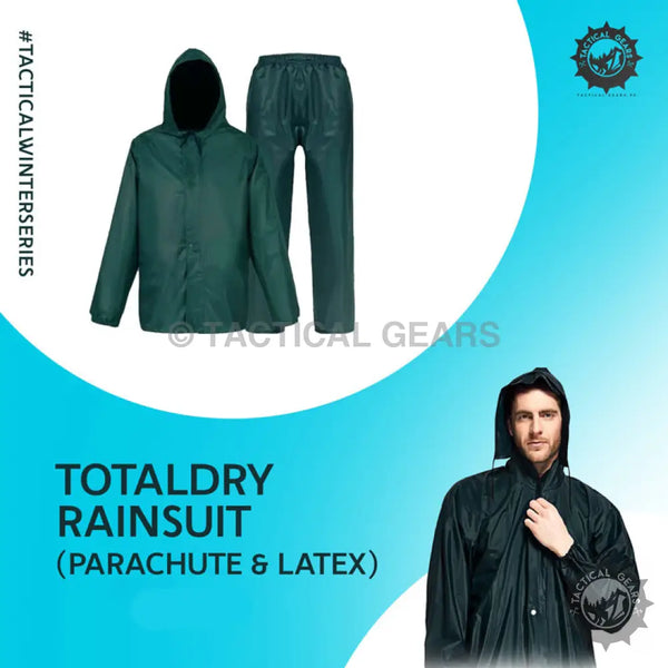Total Dry Rainsuit (Parachute and Latex) Wearables